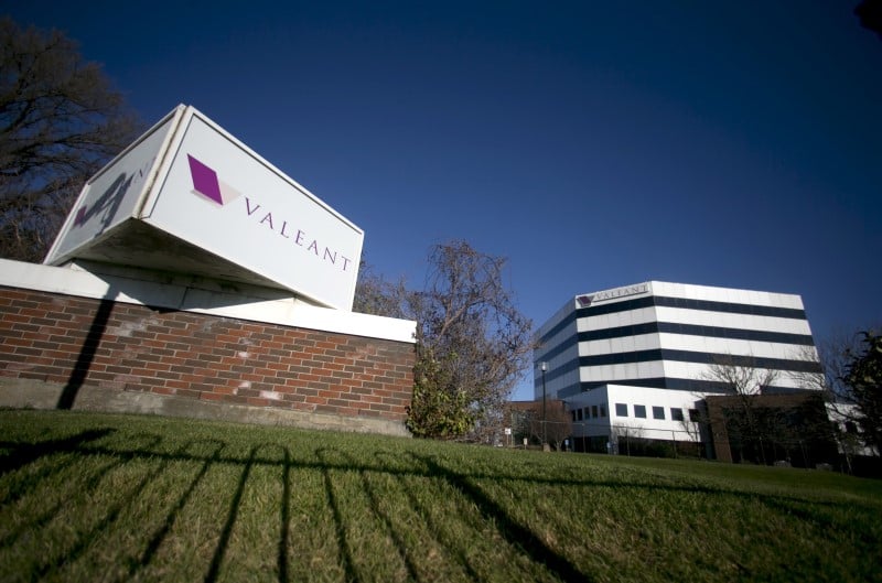 Valeant, a suivre a wall street