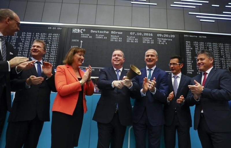 Bons debuts en bourse de francfort pour innogy, filiale de rwe