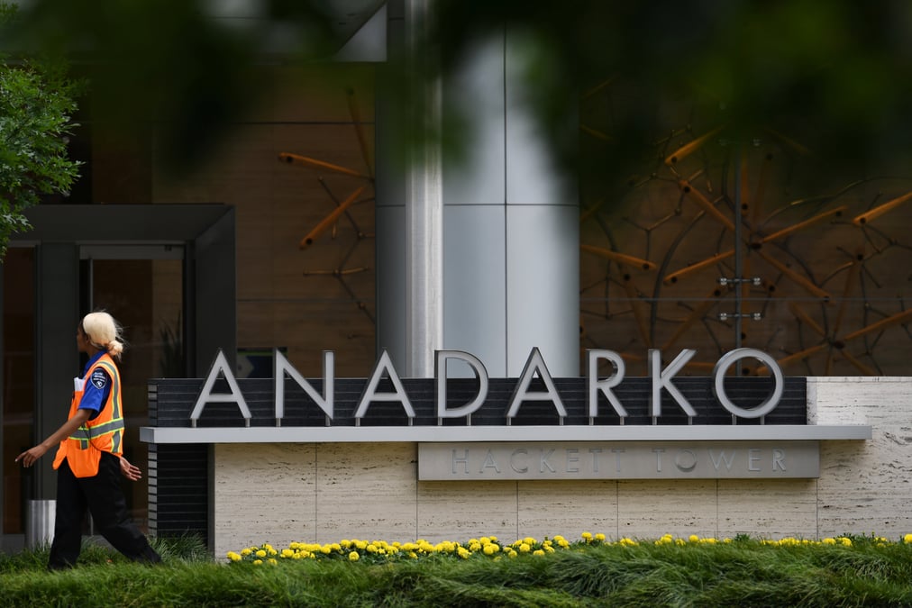 Anadarko petroleum a suivre a wall street