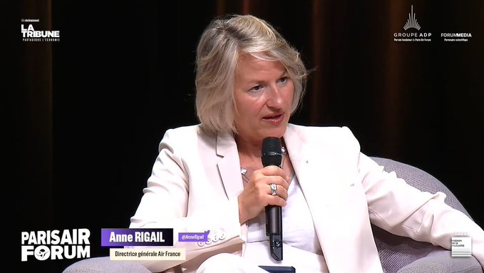 Anne Rigail, Air France