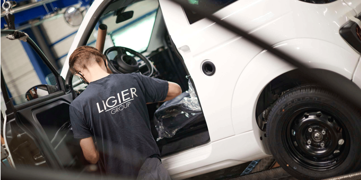L'an dernier, le groupe Ligier a produit 14.000 véhicules, contre 16.500 en 2023.
