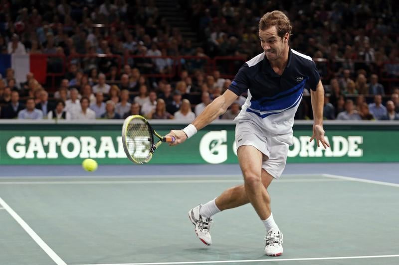 Tennis: Gasquet avec Djokovic et Federer aux Masters