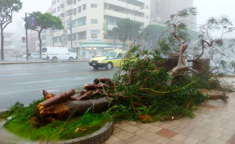 Le typhon Neoguri a fait deux morts dans l'archipel d'Okinawa