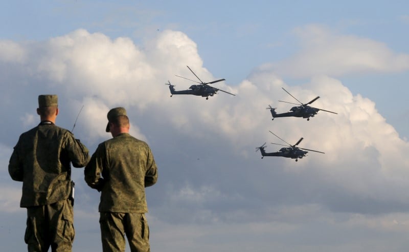 Crash d’un helicoptere russe en syrie