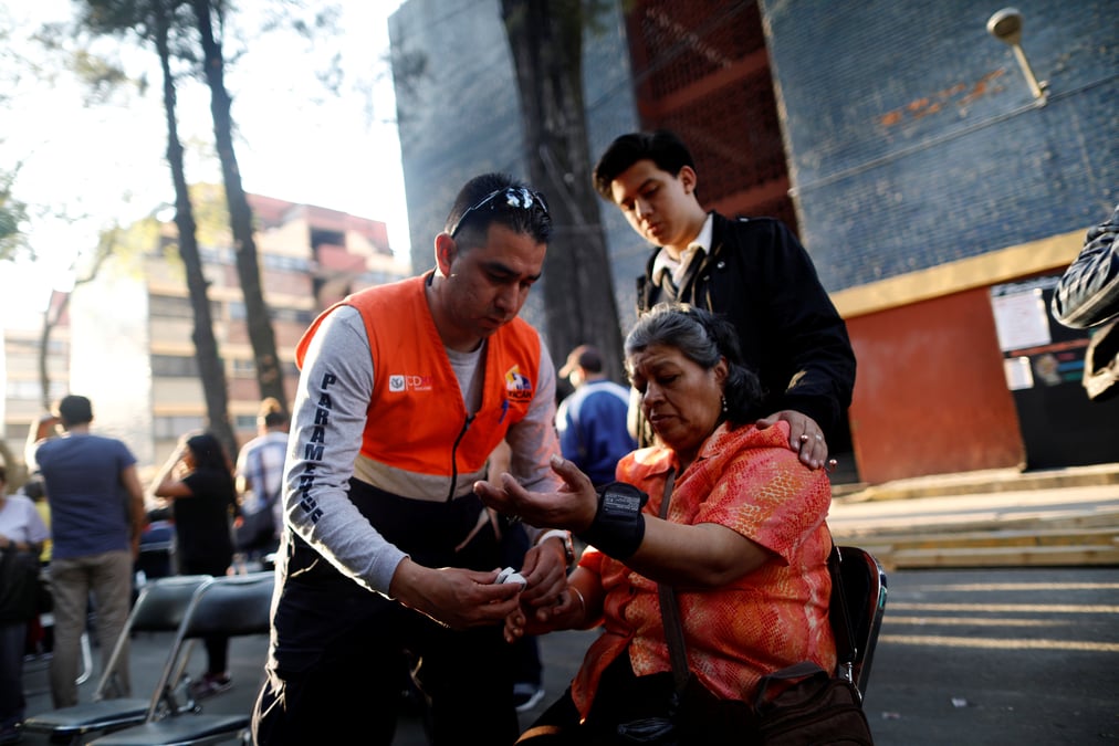 Seisme au mexique: l'etat d'oaxaca reclame une aide d'urgence