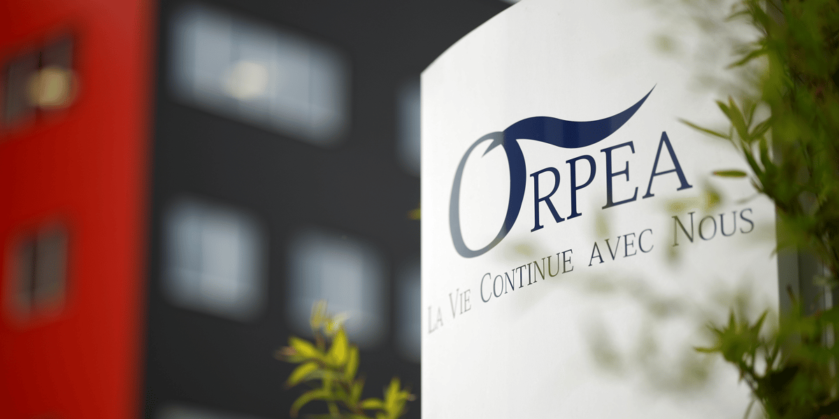 Le logo de la societe francaise orpea
