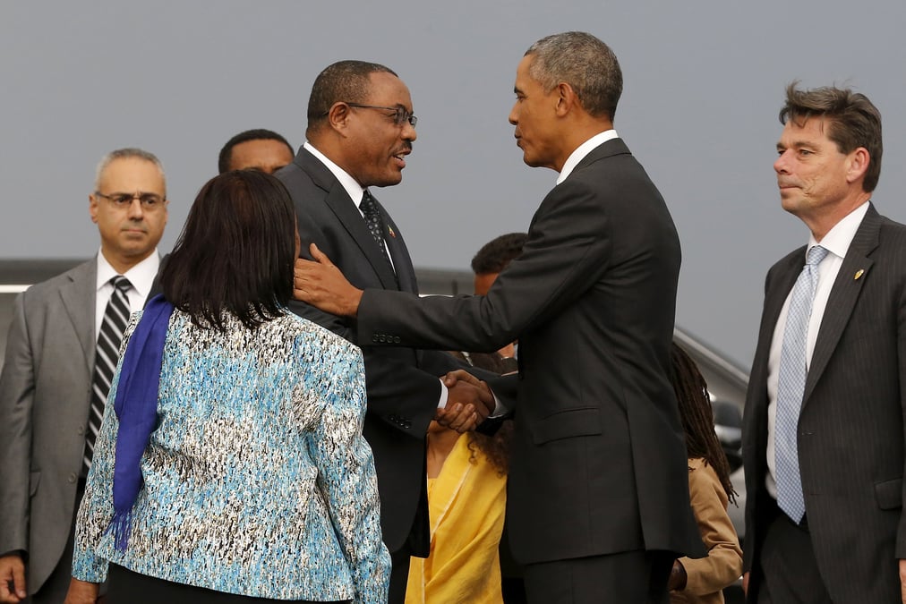 Securite et economie au menu de la visite d'obama en ethiopie