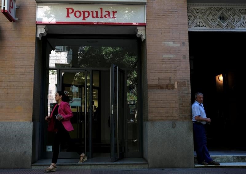 Banco popular avait demande des liquidites d'urgence