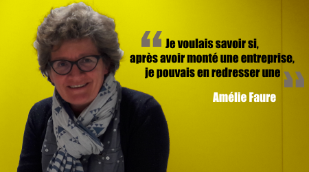 Portrait : Amélie Faure, une femme pressée... d'aider les entrepreneurs