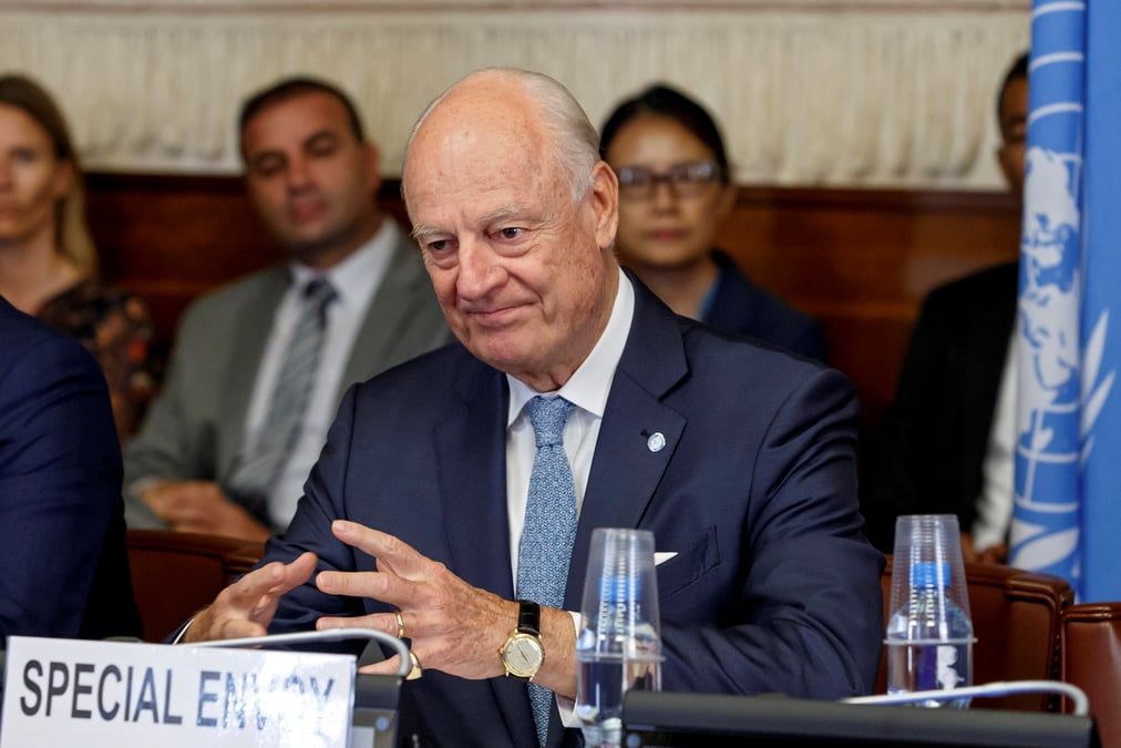 Staffan de mistura annonce qu'il demissionnera fin novembre