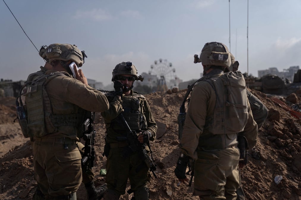 Operation terrestre de l'armee israelienne contre le hamas, dans la bande de gaza