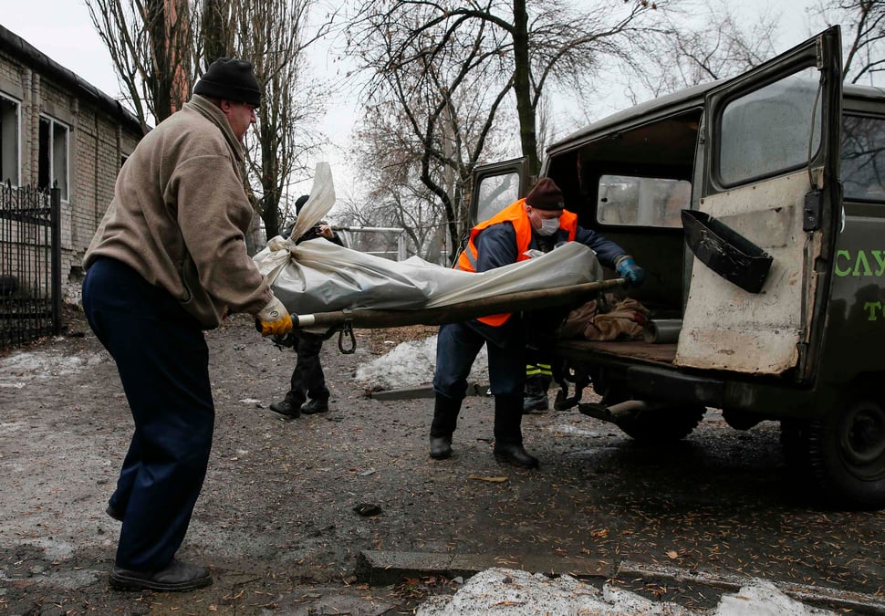 Selon kiev, janvier a ete le mois le plus meurtrier du conflit ukrainien
