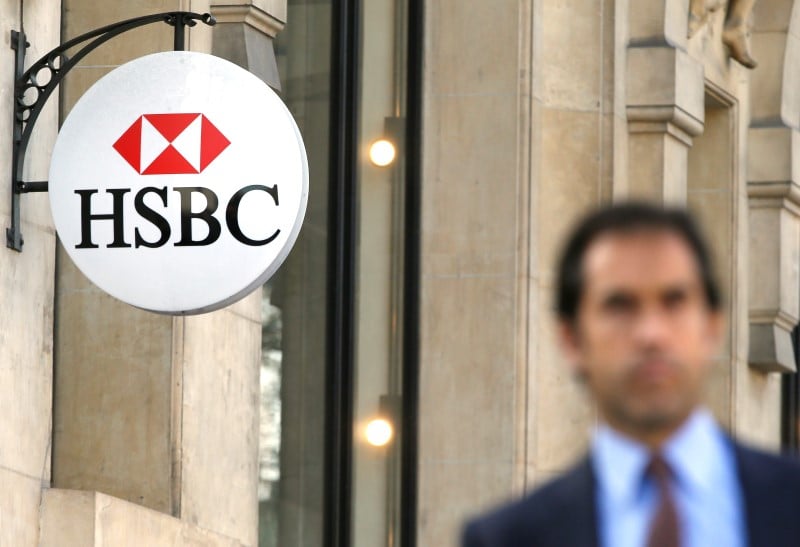 En recul de 14%, le benefice de hsbc a baisse moins qu'attendu