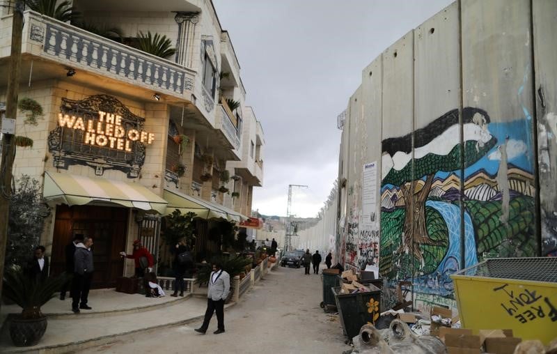 Banksy ouvre un hotel a bethleem