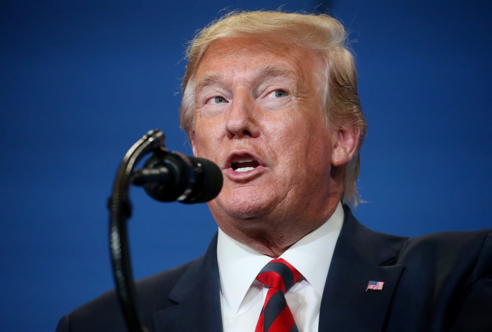 Commerce: trump n'ecarte pas l'idee d'un accord interimaire avec pekin