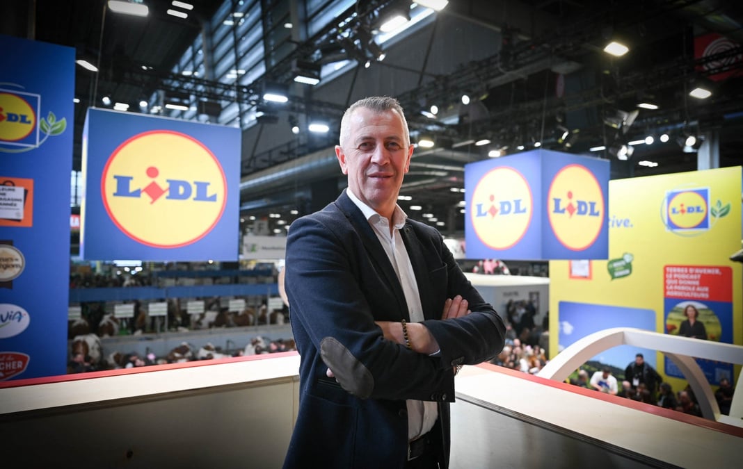 Michel Biero au Salon de l'Agriculture le 1er mars 2024.