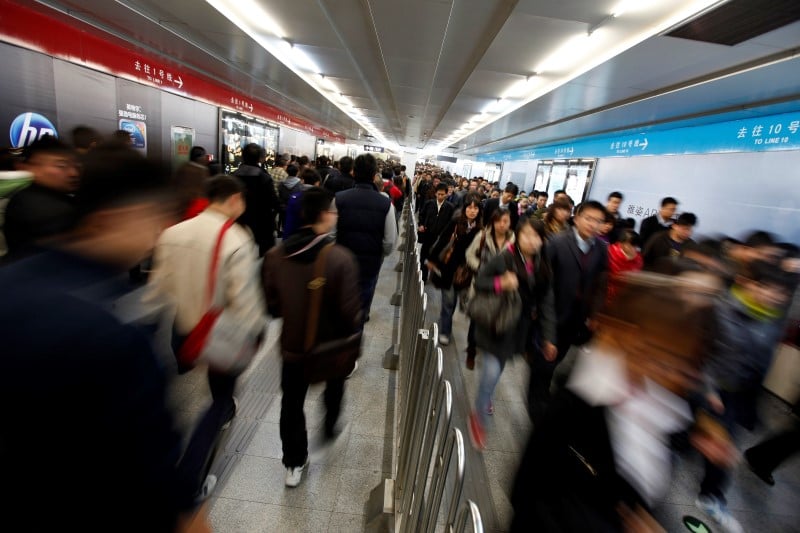 La chine compte 1,373 milliard d'habitants
