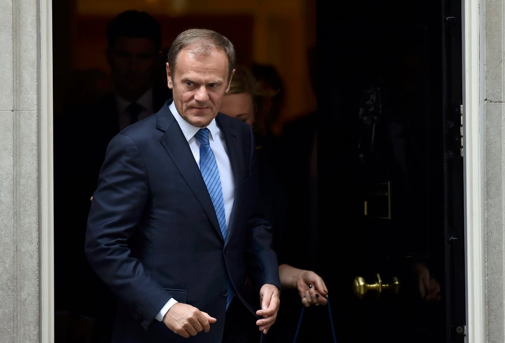 L'ue veut cooperer avec les usa contre la brutalite en syrie, annonce tusk
