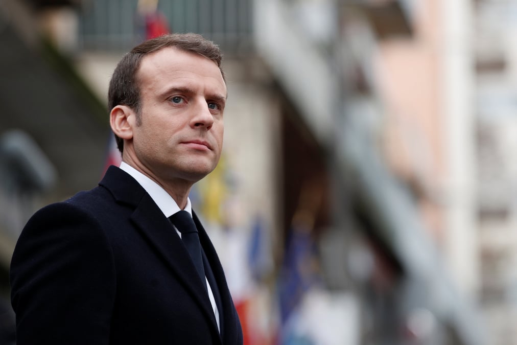 Principales declarations de macron a la presse presidentielle