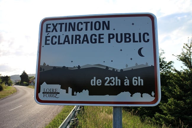 Extinction éclairage Loire Forez