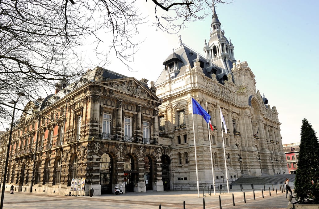 La mairie de Roubaix.