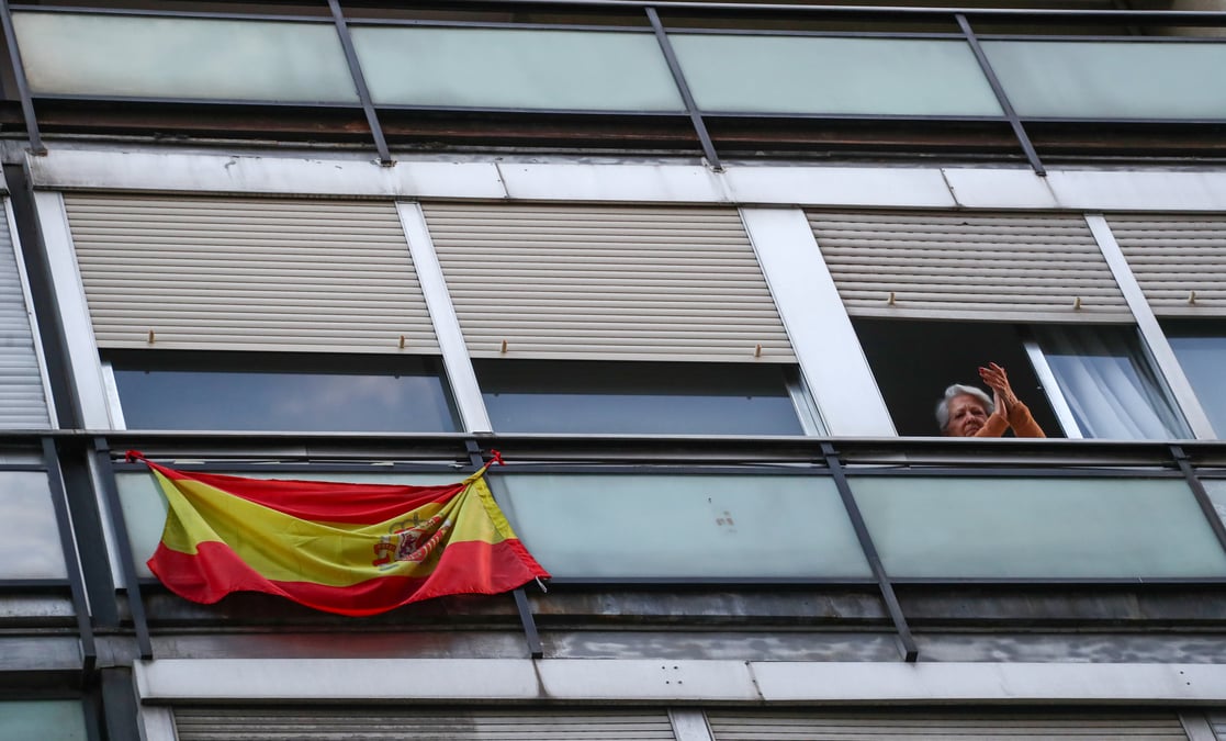 Nouveau ralentissement des deces dus au coronavirus en espagne