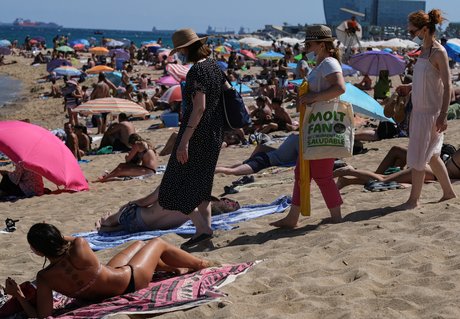 Coronavirus: barcelone limite l'acces a ses plages par crainte d'une nouvelle vague de contaminations