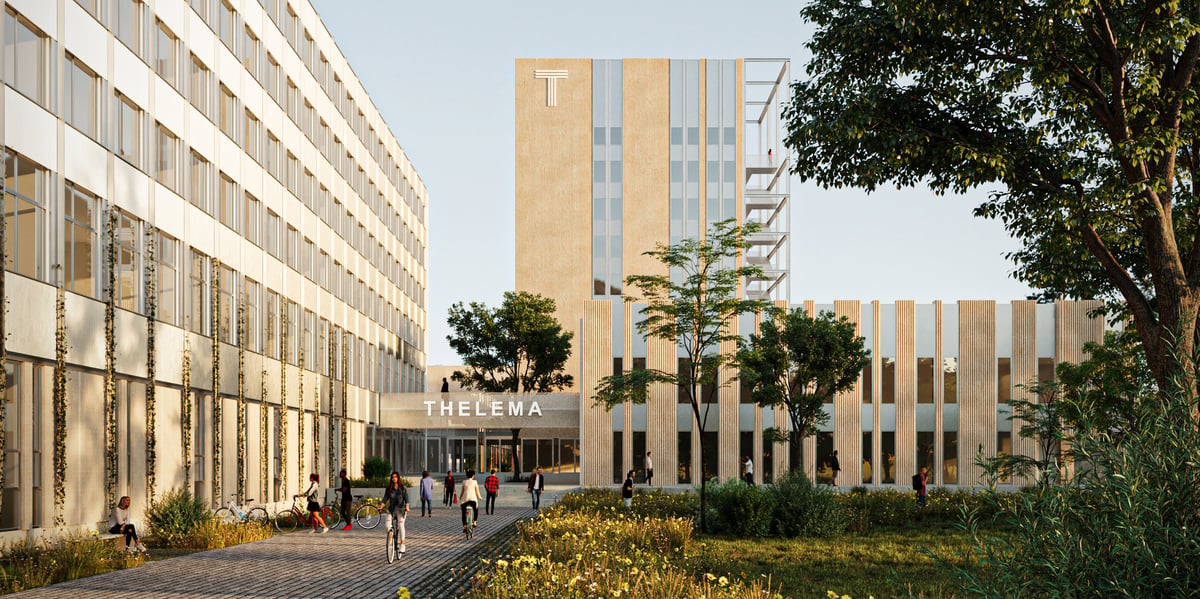 L'ancien siège de la Caisse des dépôts, construit en 1977 à La Jallère, au nord de Bordeaux, deviendra un campus multi-écoles à l'horizon 2027.