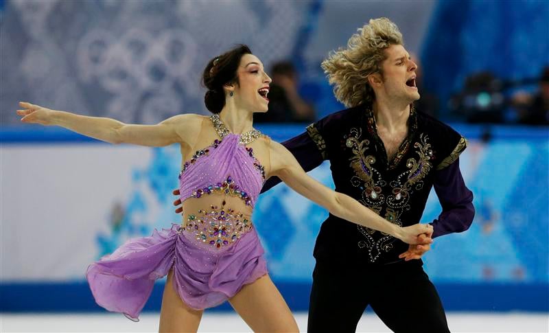 JO: les Américains sacrés en danse sur glace, les Français 4es