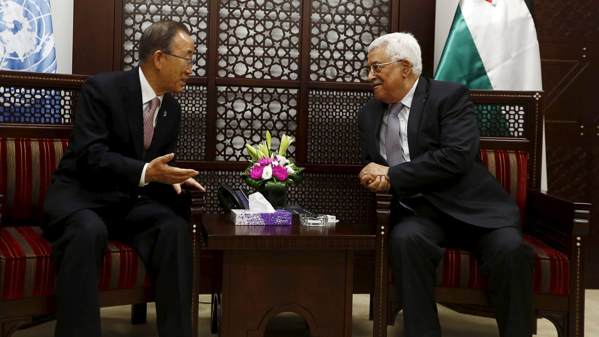 Ban ki-moon rencontre mahmoud abbas a ramallah