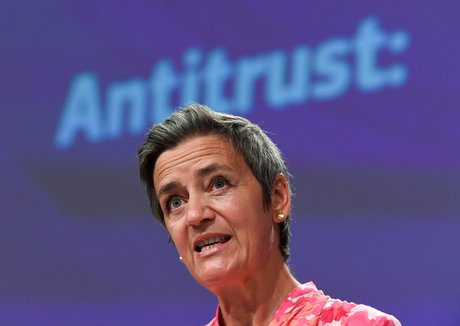 La taxe numerique pour la relance de l'ue concernera des centaines d'entreprises, dit vestager