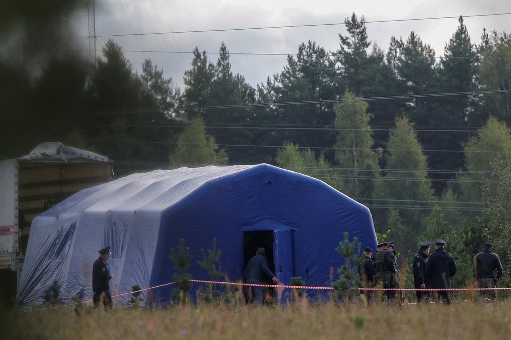Apres le crash de l'avion lie a prigozhin (wagner), qui figurait sur la liste des passagers