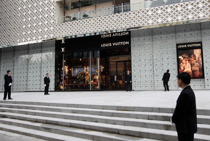 Louis Vuitton porté par le Japon et la Chine au 1er trimestre