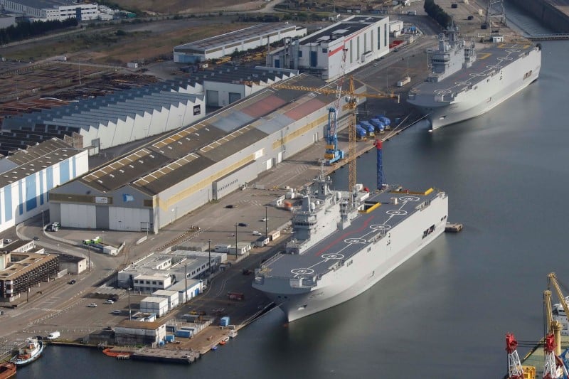 La france muette sur la conclusion d'un accord sur les mistral
