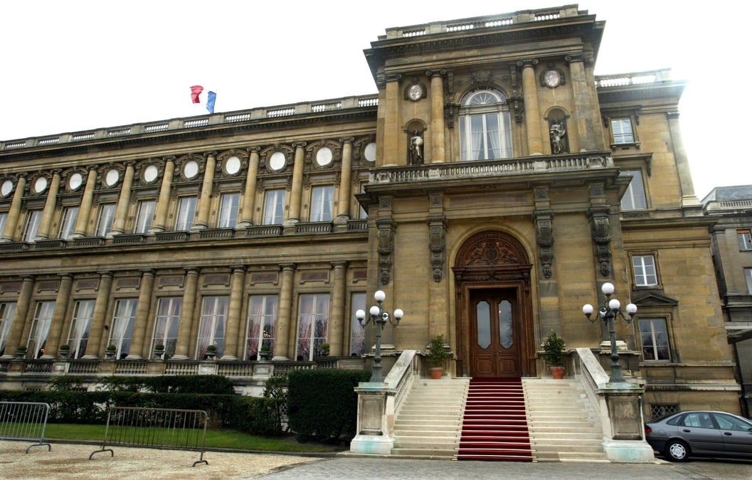 Le quai d'orsay, siege du ministere francais des affaires etrangeres