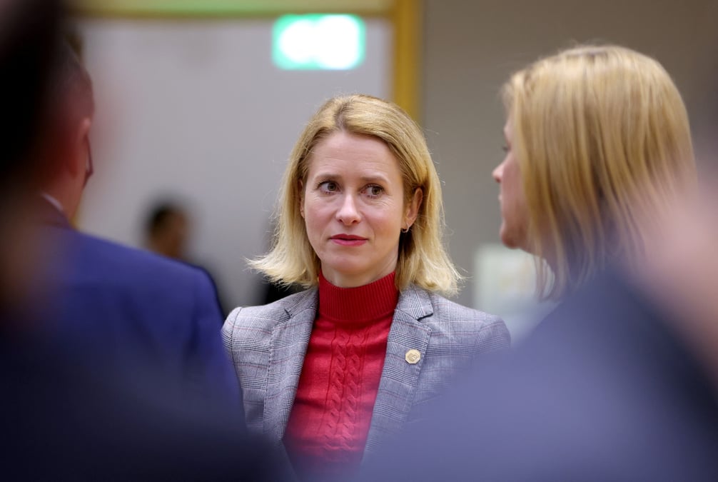 Photo de la premiere ministre estonienne, kaja kallas