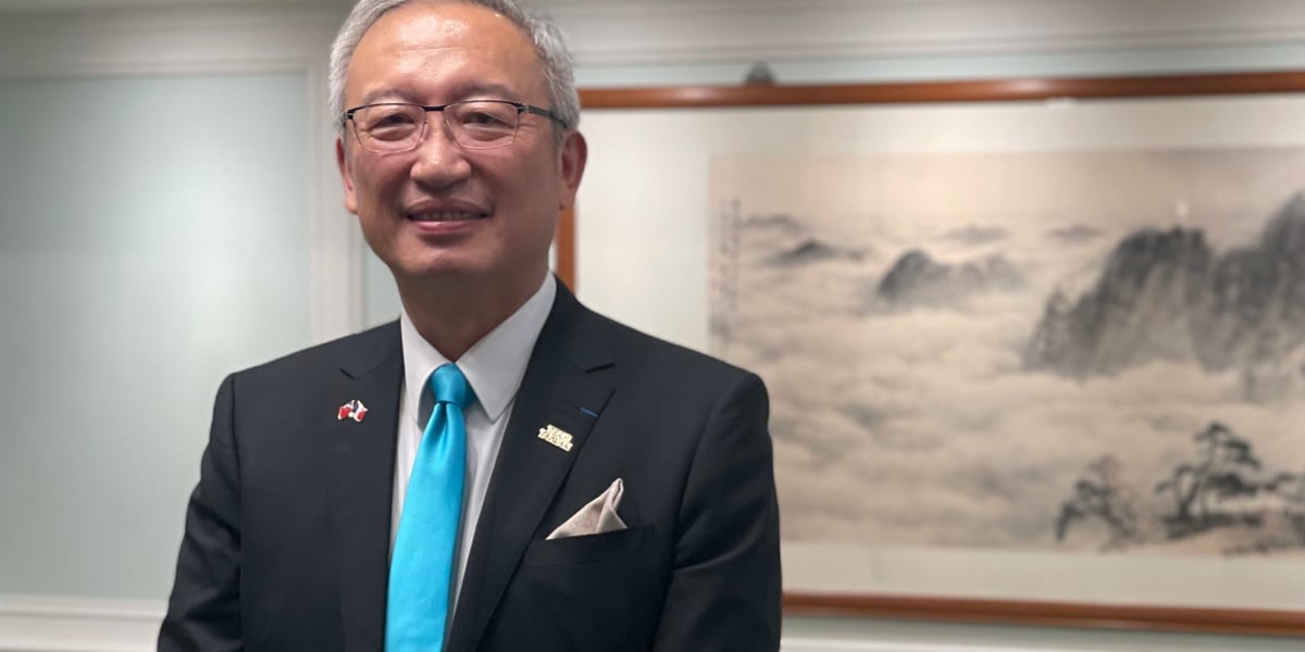 Le vice-ministre des Affaires étrangères taïwanais, François Chihchung Wu.
