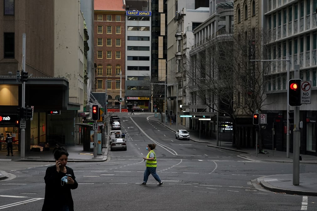 L'armee en renfort pour faire respecter le confinement a sydney