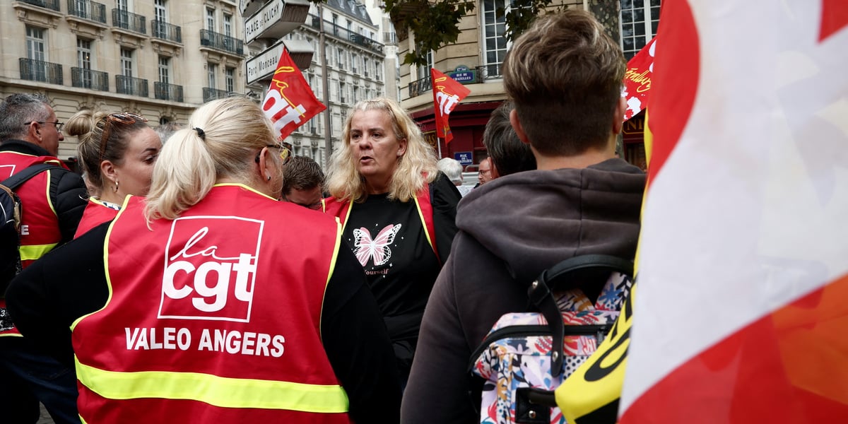 Des employés de Valeo ont manifesté, le 17 septembre dernier à Paris, contre des suppressions de postes.