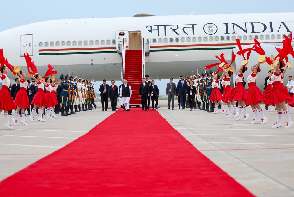 Pour la première fois depuis sept ans, Narendra Modi, le premier ministre indien, se rend en Chine, à l'occasion du Sommet de l’Organisation de coopération de Shanghai.