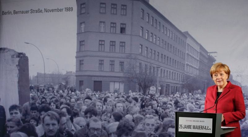 L'Allemagne célèbre les 25 ans de la chute du Mur de Berlin