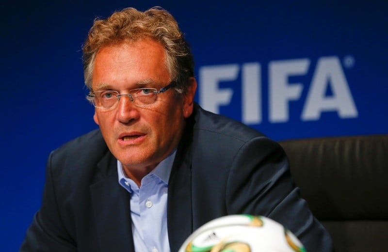 La fifa dement l'implication de jerome valcke dans un transfert litigieux d'argent