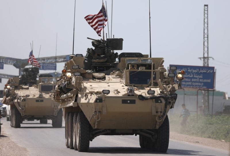 Les troupes us etendent leur presence dans le desert syrien