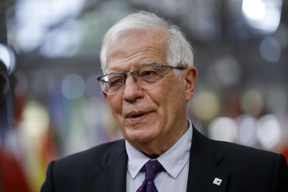 L'union europeenne discute de nouvelles sanctions economiques contre la bielorussie, dit borrell