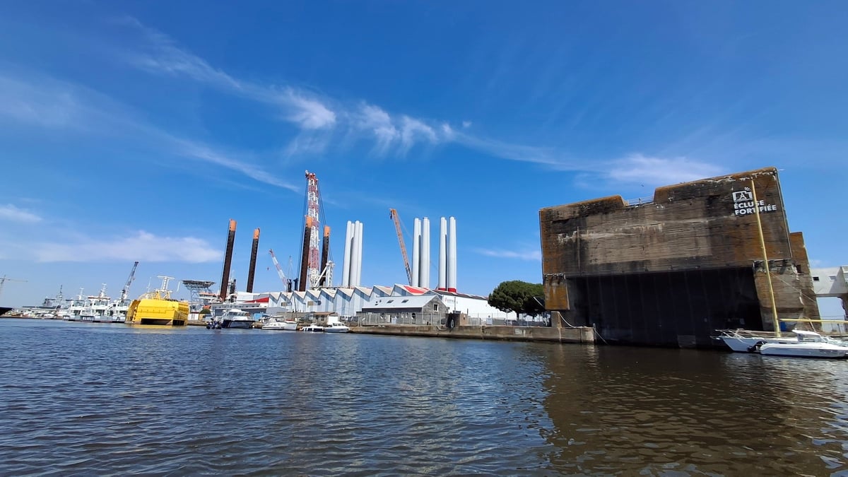 Le port de Nantes Saint-Nazaire est le quatrième port français et le plus gros de la façade Atlantique.