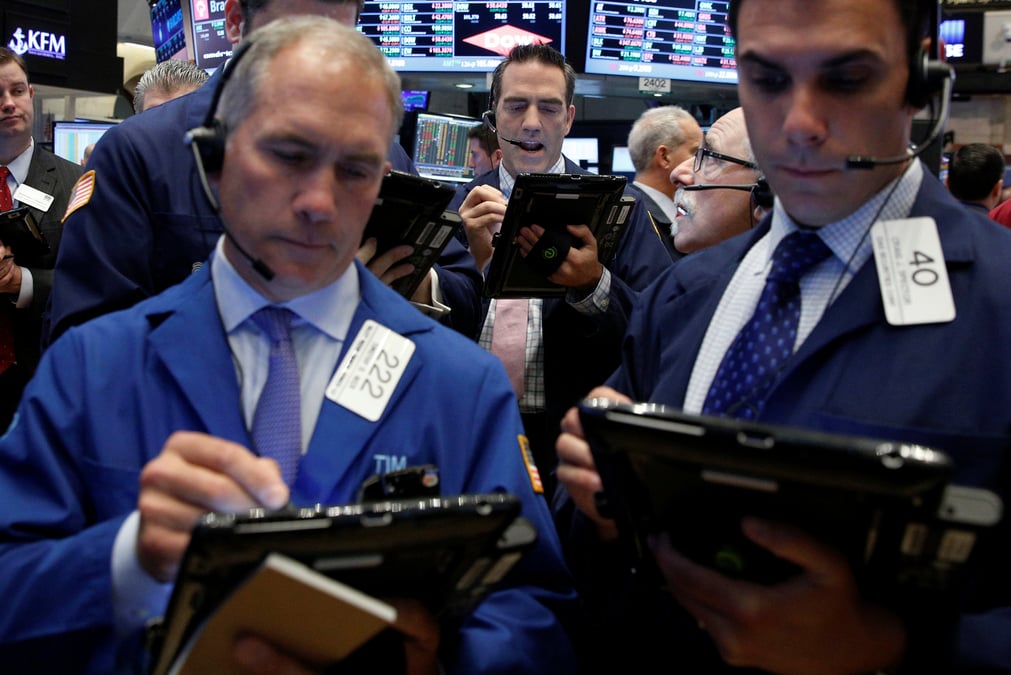 La bourse de new york finit dans le vert