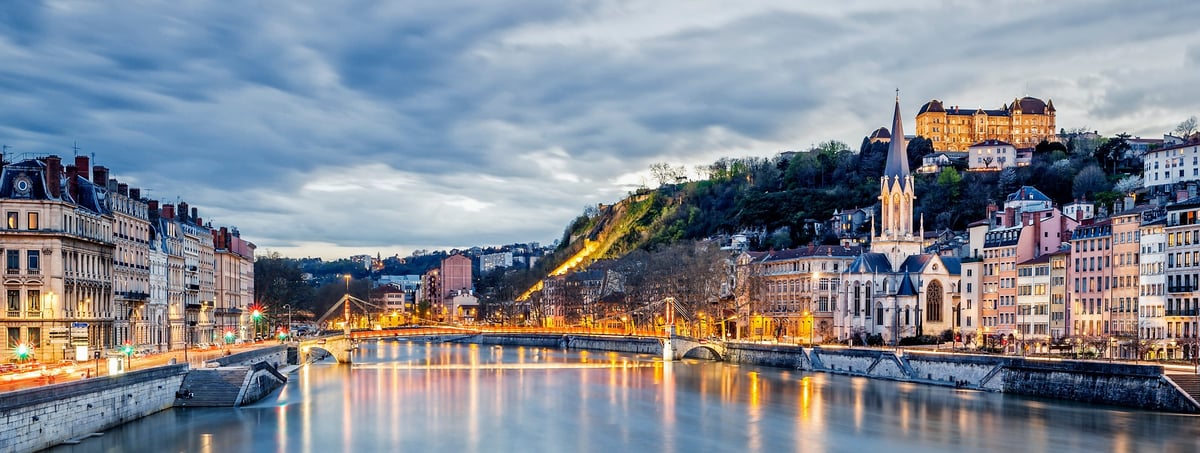 Lyon, Saône, région Auvergne-Rhône-Alpes,