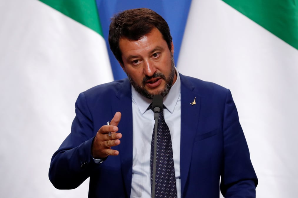 Salvini se dit pret a enfreindre les regles budgetaires de l'ue
