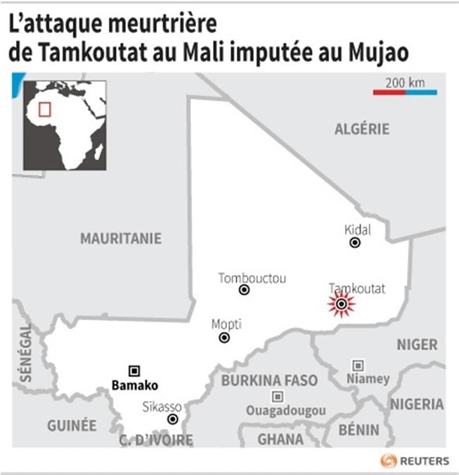 La mort de 31 Touaregs dans le nord du Mali imputée au Mujao