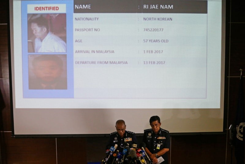 La malaisie parle d'autres suspects recherches dans l'affaire kim